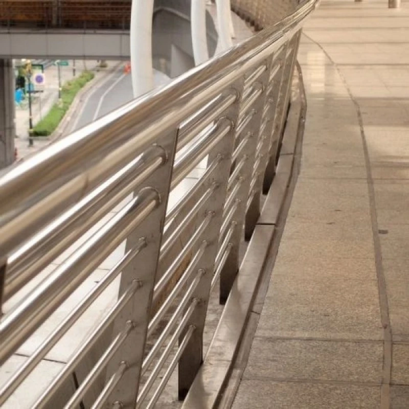 corrimão de inox