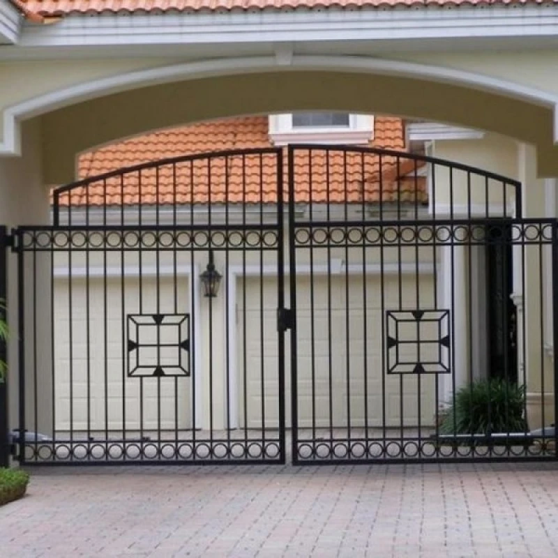 portão automático pivotante